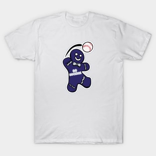 Colorado Rockies Gingerbread Man T-Shirt